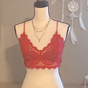Bikini top. PilyQ. Red. D